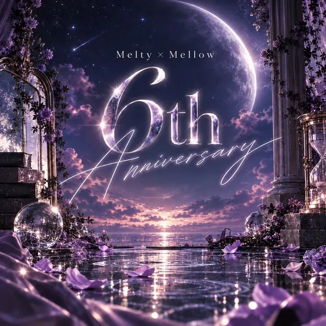 Melty×Mellow アルバム「6th Anniversary」ジャケット